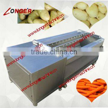 Stainless Steel Potato Washing&Peeling Machine