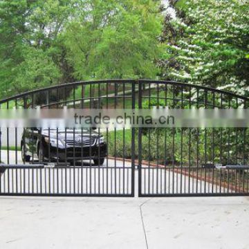 Factory wholesale price modern driveway iron gate