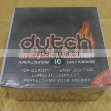 Ducth high quanlity charcoals easy burning 33MM