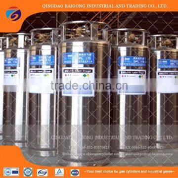 China Made Liquid O2 Refillable Liquid Oxygen Tank Price