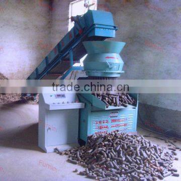 Biomass briquette machine especially for farm waste