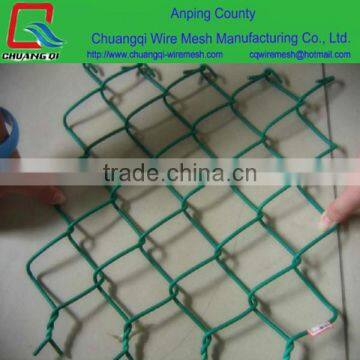 PVC-coated Chain Link Wire Mesh Sports/Stadium Fence, Flexible and Practical Swing Gate