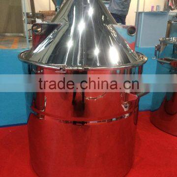 Stainless Steel Feeding Drum/ 150L Drum With Hopper/150L Stainless Steel Storage Tank photo-3