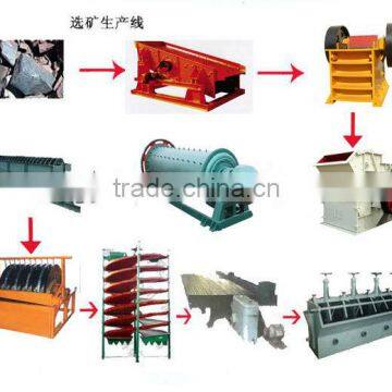 Beneficiation Production Line With Jaw Crusher Ball Mill