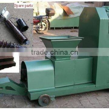 hot using wood briquette press