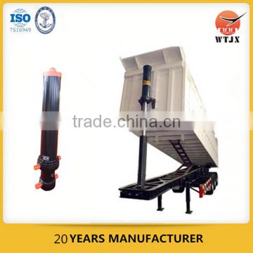 front-end telescopic hydraulic cylinder Jack for tipping trailer/Chinese specialized manufacturer