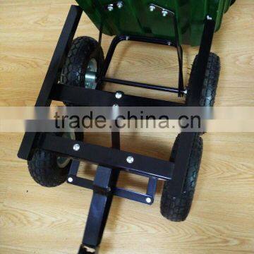 150 kgs Big Foot Rolling Wooden All Terrain Red Wagon