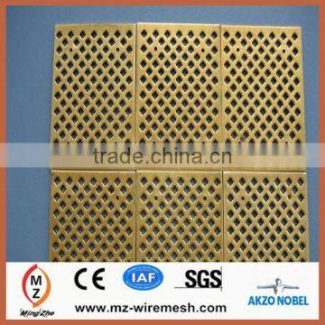 10mm reliable supplier beautiful and all kinds of copper perforated metal pattern