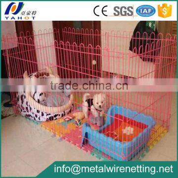 PVC Coated Iron Fence Dog Kennel Factory Direct