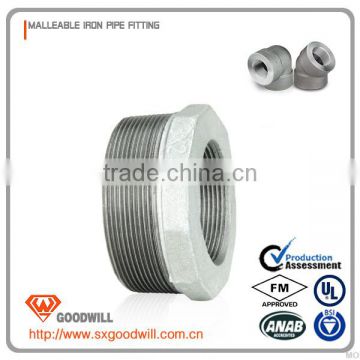 newest malleable iron pipe fittings metric bushing