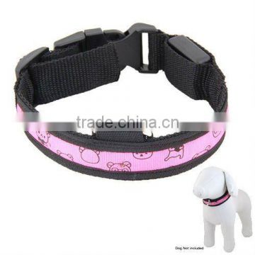 Pet Collar for Dogs and Cats,3-Modes Red LED FlashLight