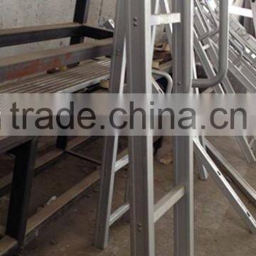 High quality aluminum alloy foldable stepladders for engineering vechile