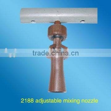 Tank mixing eductor nozzle