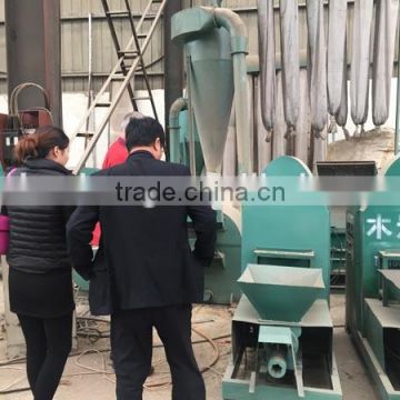 Wood sawdust making machine, charcoal making machine working principle