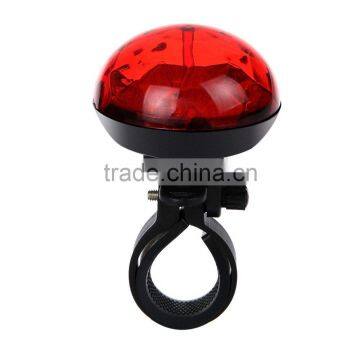 5 LED Waterproof Bicycle Rear Security Light Warning Lamp 3 Cool Flash Mode Bike Accessories Safety Motorcycle Tail