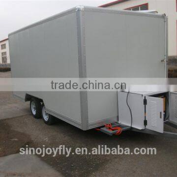 Caterng Food Cart for Sale With Different Function Fiberglass Enclosed Trailers photo-5