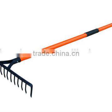 NR016 RAKE WITH FIBERGLASS HANDLE