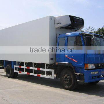 QINGZHUAN 3.3T FAW Refrigerator truck Fridge for truck China manufacturer