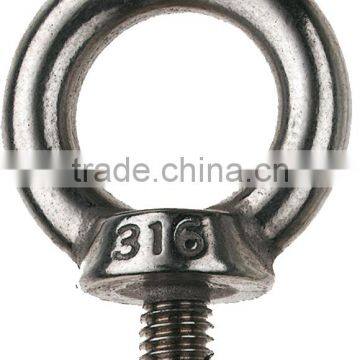Factory Manufacturer SS304 AISI316 Din580 Din582 Lifting Eye Bolt and Nut photo-4