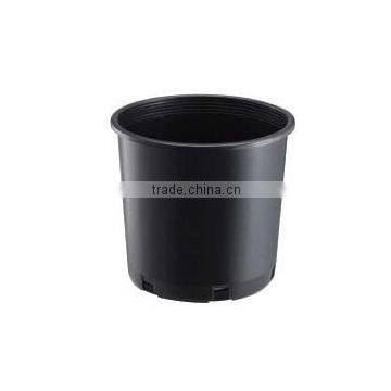 Hydroponics greenhouse 1gallon 2gallon 5gallon non-toxic black plastic nursery seedling plant grow pot with drainage side holes