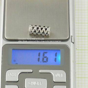 Long 925 Silver Beads Women Silver Bracelet Jewelery Charm photo-3