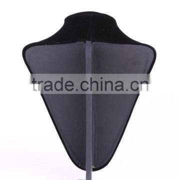 Black PU Leather Mannequin for Necklace Dispaly photo-4