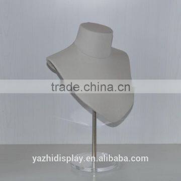 High Quality Farbic Necklace Jewelry Display Bust Holder Mannequins on Sale photo-3