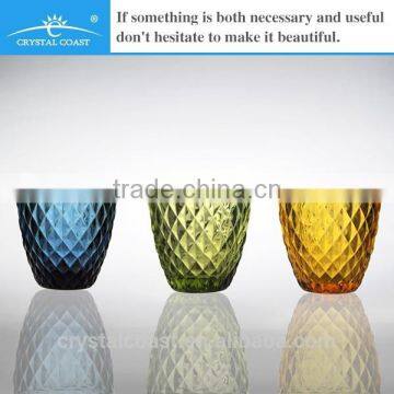 Wholesale Crystal Czech Republic Diamond Shape Wine Glass; Wedding Champagne Cup; Imitation Party Glassware photo-5