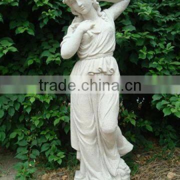 Lovely Girl Statue With Resin Material photo-5