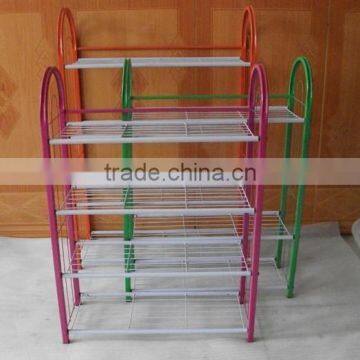 Metal Wire Shoes Stoarge Rack and Shoes Rack With Multi Color photo-2