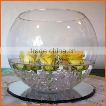 High quality large glass fish bowl