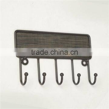 Store More Textilene Door 5 Hook Key Rack
