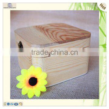 Best Selling Mini Cute Cufflink Wood Gift Box photo-3