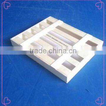 Food Grade Cheap Unfinished Natural Wooden Gift Packing Box for Duc D'o Chocolate