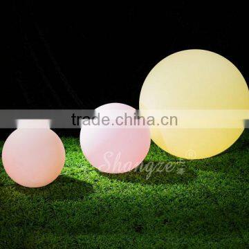 LED RGB Color Changing Garden Mood Floating Ball Light