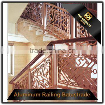 Interior Decorative Railing Design Brass Stair Handrails photo-3