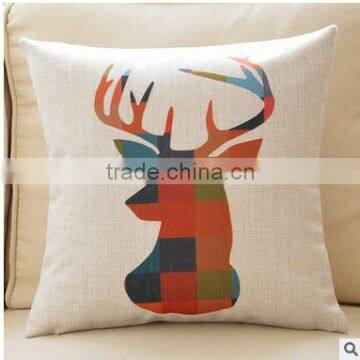 High Quality Label Customized Linen Cushion photo-4