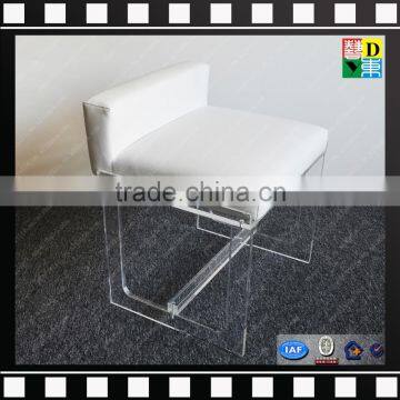 Custom Design Acrylic Chair With Cushion Top Selling Clear Acrylic Resin Chair From China Manufacturer photo-5