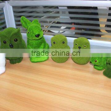 Green Decoration Wire Animals, Moss Topiary Garden Decoration, Artificial Moss Topiary Animals photo-4