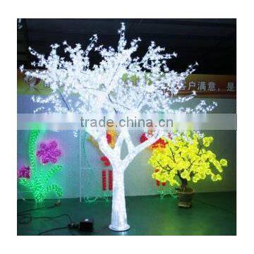 led lighting colourful shinning tree man made fake led tree