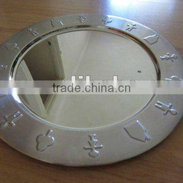 Metal Charger Plate,Charger Plates For Weddings & Events,Polished Charger Plate,Designer Charger Plate,Iron Charger Plate