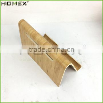 Bamboo Tablet Holder Bamboo Bracket For Tablet &Pad Homex BSCI/Factory