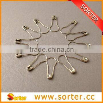Neck Designs for Ladies Suit Nickel Color Pear Safety Pin Manufacturer photo-2