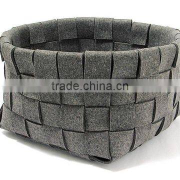 2017 New Fashion Eco Friendly Handmade Custom Felt Storage Basket China Suppliers photo-3