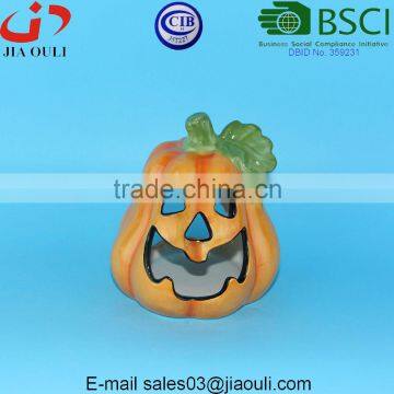 BSCI Audit Factory Ceramic Halloween decoration Pumpkin