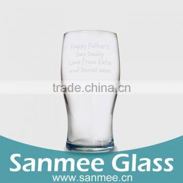 Father's Day Gifts Children Blessing Slogan Design Fashion Beer Glass Cups