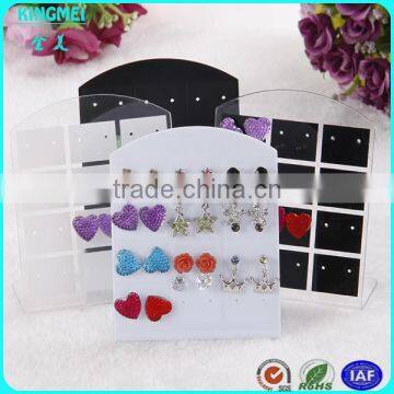 Clear L Shape Acrylic Jewelry Display & Plexiglass Jewelry Earring Holder & Perspex Jewelry Keeper Stand photo-5