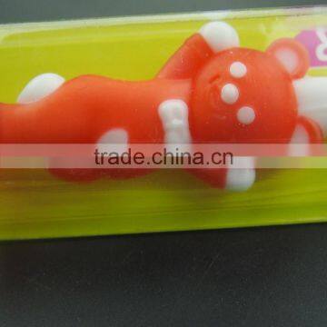 Child Small Head Cheap Nylon Brisltles Rubber pp Handle Toothbrush photo-6