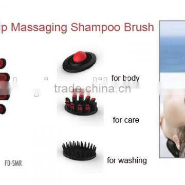 Waterproof Electric Automatic Hair Growth Head Massager Lady Hair Wash photo-6