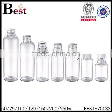 Cosmetic 2017 Hot New Products Essential Oil Beard Oil Lotion Detergent Shampoo Pet 250ml Clear Plastic Bottle Aluminum Pump photo-6